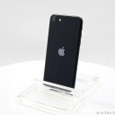 【中古】Apple(アップル) iPhone SE 第3世代 128GB ミッドナイト MMYF3J／A SIMフリー 【262-ud】