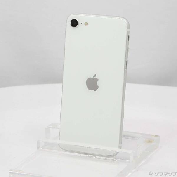 【中古】Apple(アップル) iPhone SE 第2世代 64GB ホワイト MHGQ3J／A SIMフリー 【349-ud】