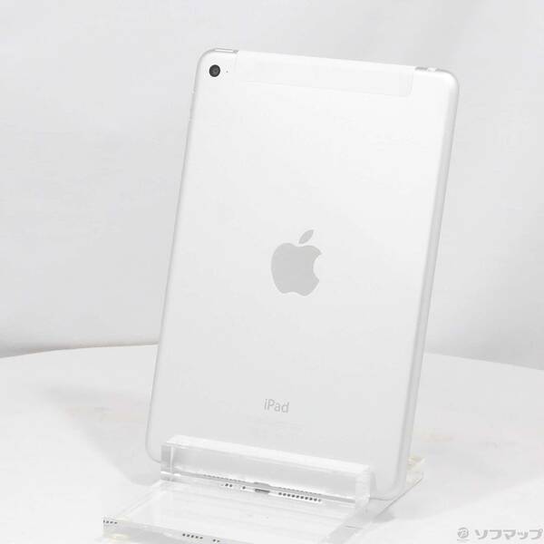 【中古】Apple(アップル) iPad mini 4 16GB シルバー MK702J／A SIMフリー 【295-ud】