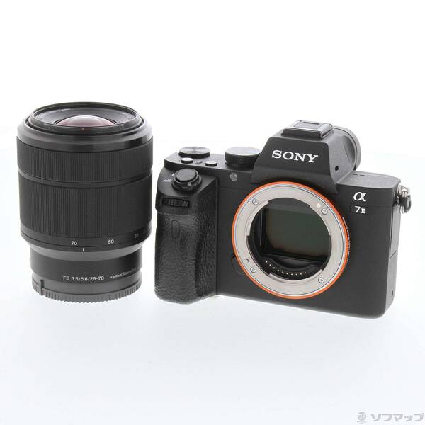 【中古】SONY(ソニー) α7II ズームレンズキット ILCE-7M2K 【344-ud】