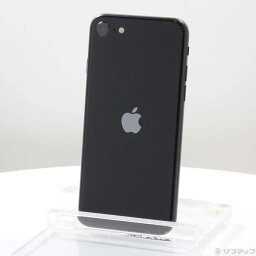 【中古】Apple(アップル) iPhone SE 第3世代 64GB ミッドナイト MMYC3J／A SIMフリー 【276-ud】