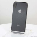 【中古】Apple(アップル) iPhoneXS Max 64GB スペースグレイ MT6Q2J／A SoftBank 【352-ud】