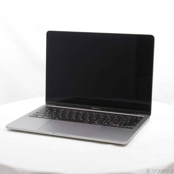 【中古】Apple(アップル) MacBook Pro 13.3-inch Late 2020 MYD82J／A Apple M1 8コアCPU_8コアGPU 8GB SSD256GB スペースグレイ 〔12.6 Monterey〕 【352-ud】