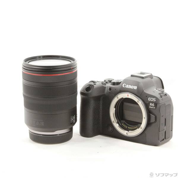 【中古】Canon(キヤノン) 〔展示品〕 EOS R6 Mark II RF24-105L IS USM レンズキット 【262-ud】