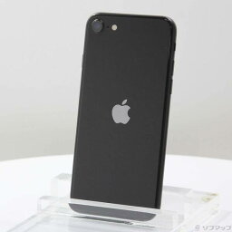 【中古】Apple(アップル) iPhone SE 第2世代 64GB ブラック MHGP3J／A SIMフリー 〔ネットワーク利用制限▲〕 【262-ud】