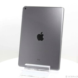 【中古】Apple(アップル) iPad 第7世代 32GB スペースグレイ MW742LL／A Wi-Fi 【276-ud】