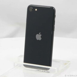 【中古】Apple(アップル) iPhone SE 第3世代 128GB ミッドナイト MMYF3J／A SIMフリー 【368-ud】