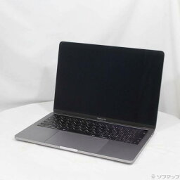 【中古】Apple(アップル) MacBook Pro 13.3-inch Mid 2018 MR9R2J／A Core_i5 2.3GHz 16GB SSD512GB スペースグレイ 〔10.15 Catalina〕 【344-ud】