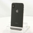 【中古】Apple(アップル) iPhoneXS 64GB スペースグレイ MTAW2J／A SIMフリー 【348-ud】