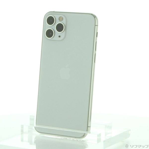【中古】Apple(アップル) iPhone11 Pro 256GB シルバー MWC82J／A SIMフリー 【262-ud】