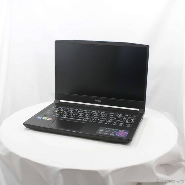 【中古】MSI(エムエスアイ) 〔展示品〕 Katana 15 B12V Katana-15-B12VGK-039JP ブラック 【276-ud】