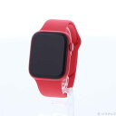 Apple(アップル) 〔展示品〕 Apple Watch Series 8 GPS 45mm (PRODUCT)REDアルミニウムケース (PRODUCT)REDスポーツバンド 