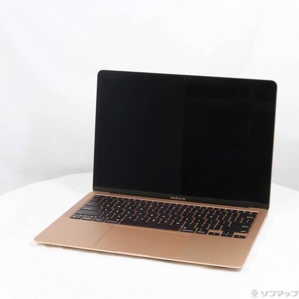 【中古】Apple(アップル) MacBook Air 13.3-inch Late 2020 MGNE3J／A Apple M1 8コアCPU_8コアGPU 8GB SSD512GB ゴールド 〔12.6 Monterey〕 【297-ud】