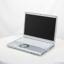 【中古】Panasonic(パナソニック) 格安安心パソコン Lets note SZ6 CF-SZ6RDQVS シルバー 〔Windows 10〕 【349-ud】