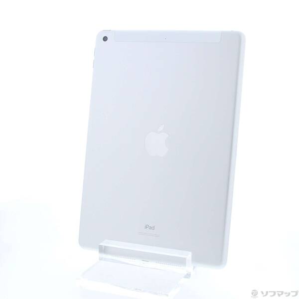 【中古】Apple(アップル) iPad 第8世代 32GB シルバー MYMJ2J／A auロック解除SIMフリー 【258-ud】