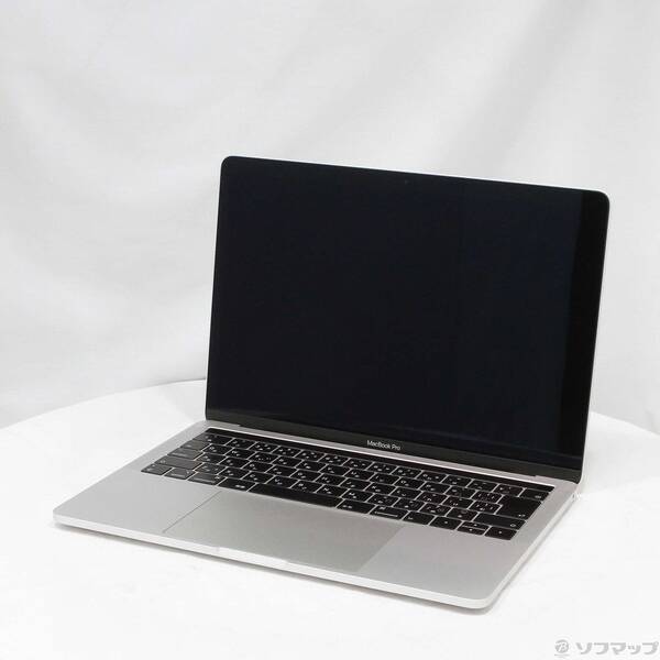 【中古】Apple(アップル) MacBook Pro 13.3-inch Mid 2019 MUHQ2J／A Core_i5 1.4GHz 16GB SSD128GB シルバー 〔10.15 Catalina〕 【305-ud】