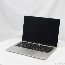 【中古】Apple(アップル) MacBook Air 13.3-inch Late 2020 MGN93J／A Apple M1 8コアCPU_7コアGPU 8GB SSD256GB シルバー 〔12.6 Monterey〕 【262-ud】