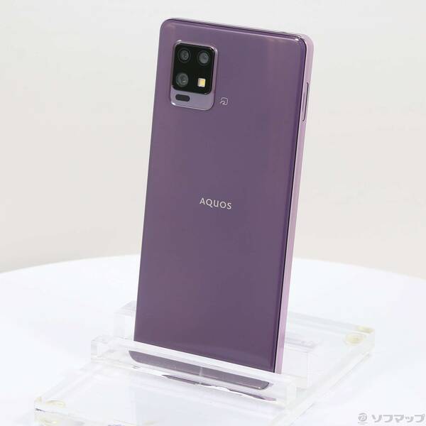 【中古】SHARP(シャープ) AQUOS zero6 128GB パープル A102SH SoftBank 【377-ud】