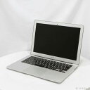 【中古】Apple(アップル) MacBook Air 13.3-inch Early 2014 MD760J／B Core_i5 1.4GHz 4GB SSD128GB 〔10.15 Catalina〕 【262-ud】