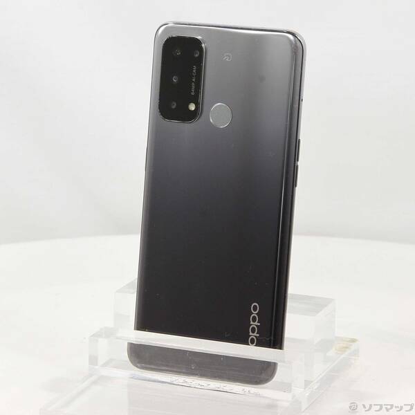 【中古】OPPO(オッポ) OPPO Reno5 A 128GB シルバーブラック A101OP Y!mobile 【377-ud】