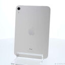 【中古】Apple(アップル) iPad mini 第6世代 64GB スターライト MK7P3J／A Wi-Fi 【258-ud】