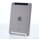 【中古】Apple(アップル) iPad mini 3 16GB スペースグレイ MGHV2J／A au 【258-ud】