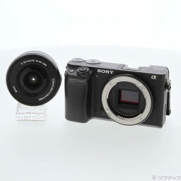 【中古】SONY(ソニー) α6400 ILCE-6400L パワーズームレンズキット ブラック 【269-ud】