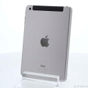 【中古】Apple(アップル) iPad mini 3 64GB スペースグレイ MGJ02J／A SIMフリー 【258-ud】