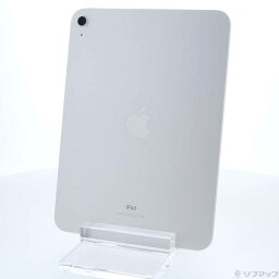 【中古】Apple(アップル) iPad 第10世代 64GB シルバー MPQ03J／A Wi-Fi 【348-ud】