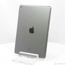 【中古】Apple(アップル) iPad 第7世代 32GB スペースグレイ MW742J／A Wi-Fi 【348-ud】