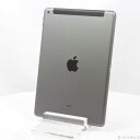 【中古】Apple(アップル) iPad 第8世代 32GB スペースグレイ MYMH2J／A docomoロック解除SIMフリー 【381-ud】