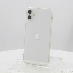 【中古】Apple(アップル) iPhone11 64GB ホワイト MHDC3J／A SIMフリー 【276-ud】