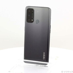 【中古】OPPO(オッポ) OPPO Reno5 A 128GB シルバーブラック A101OP Y!mobile 【349-ud】