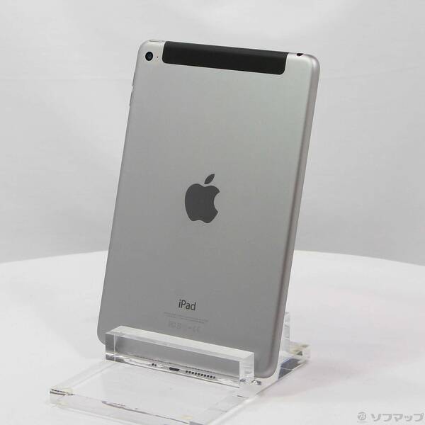 【中古】Apple(アップル) iPad mini 4 16GB スペースグレイ MK6Y2J／A auロック解除SIMフリー 【262-ud】