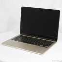 【中古】Apple(アップル) MacBook Air 13.6-inch Mid 2022 MLY13J／A Apple M2 8コアCPU_8コアGPU 8GB SSD256GB スターライト 〔12.6 M..