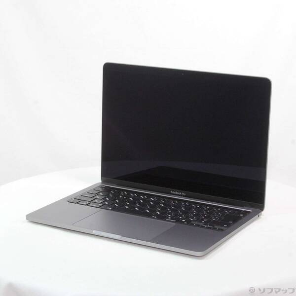 【中古】Apple(アップル) MacBook Pro 13.3-inch Late 2020 MYD82J／A Apple M1 8コアCPU_8コアGPU 8GB SSD256GB スペースグレイ 〔12.6 Monterey〕 【258-ud】