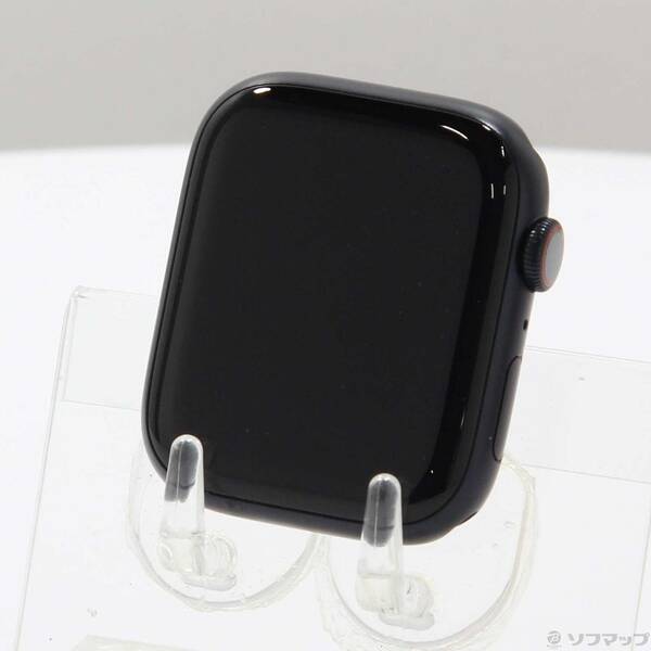 【中古】Apple(アップル) 〔展示品〕 Apple Watch Series 8 GPS + Cellular 45mm ミッドナイトアルミニウムケース バンド無し 【258-ud】