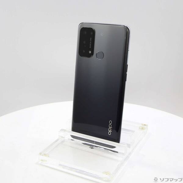 【中古】OPPO(オッポ) OPPO Reno5 A 128GB シルバーブラック A101OP Y!mobile 【258-ud】