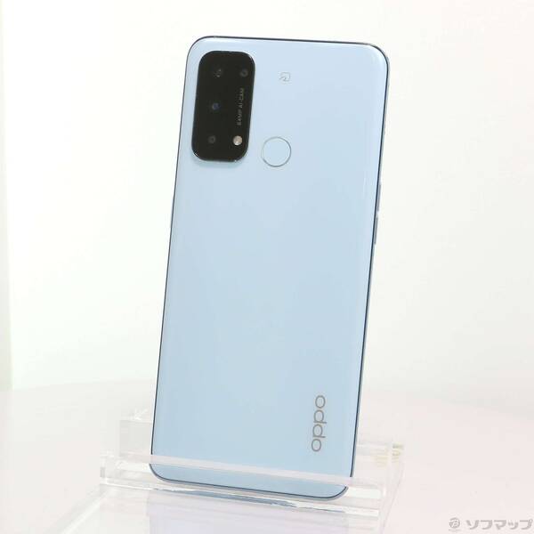 【中古】OPPO(オッポ) OPPO Reno5 A 128GB アイスブルー A101OP Y!mobile 【262-ud】