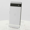 【中古】GOOGLE(グーグル) Google Pixel 6a 128GB チョーク GB17L SIMフリー 【196-ud】