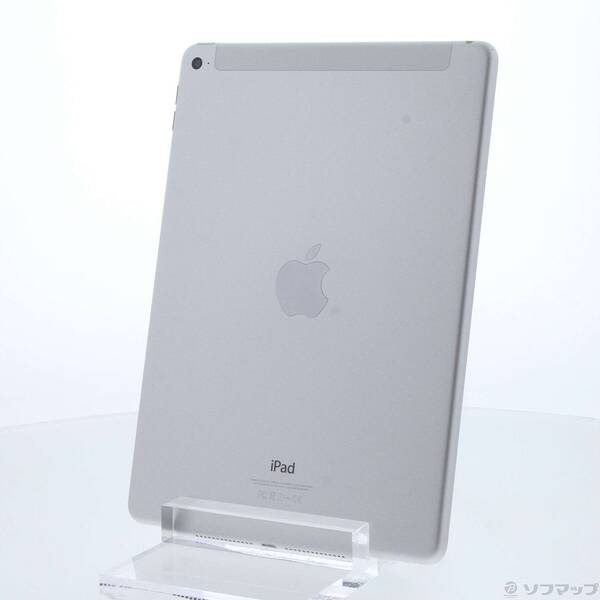 【中古】Apple(アップル) iPad Air 2 64GB シルバー MGHY2J／A docomo 【262-ud】