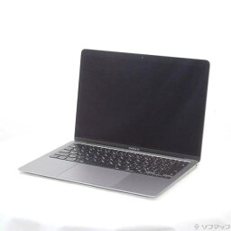 【中古】Apple(アップル) MacBook Air 13.3-inch Late 2020 MGN63J／A Apple M1 8コアCPU_7コアGPU 8GB SSD256GB スペースグレイ 〔12.6 Monterey〕 【247-ud】