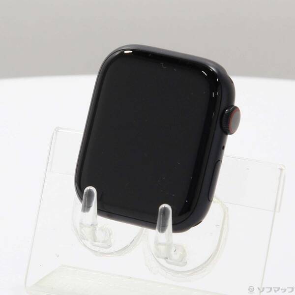 【中古】Apple(アップル) 〔展示品〕 Apple Watch Series 8 GPS + Cellular 45mm ミッドナイトアルミニウムケース バンド無し 【252-ud】