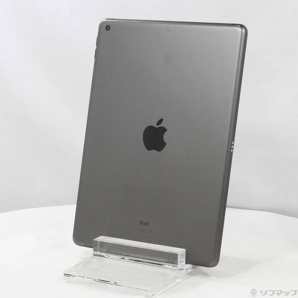 【中古】Apple(アップル) iPad 第7世代 128GB スペースグレイ MW772J／A Wi-Fi 【384-ud】