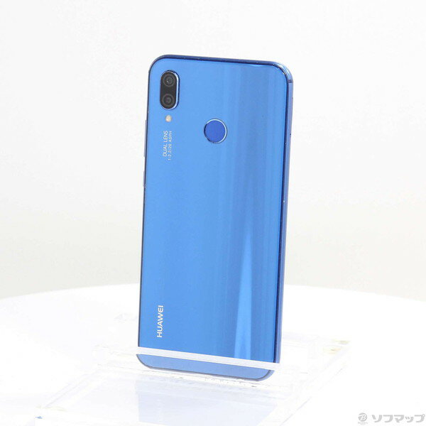 【中古】HUAWEI(ファーウェイ) HUAWEI P20 lite 32GB クラインブルー HWSDA1 Y!mobile 【196-ud】