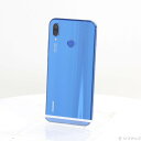 【中古】HUAWEI(ファーウェイ) HUAWEI P20 lite 32GB クラインブルー HWSDA1 Y!mobile 【196-ud】