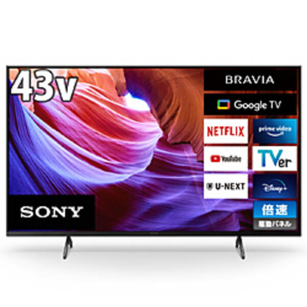 yÁzSONY(\j[) kWil ter BRAVIA(urA) KJ-43X85K m43V^ ^BluetoothΉ ^4KΉ ^BSECS 4K`[i[ ^YouTubeΉn y305-udz