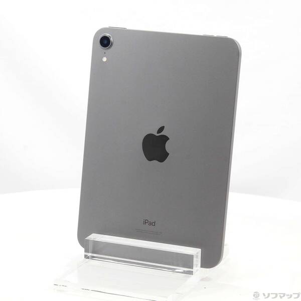 【中古】Apple(アップル) iPad mini 第6世代 64GB スペースグレイ MK7M3J／A Wi-Fi 【269-ud】