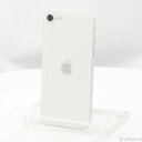 【中古】Apple(アップル) iPhone SE 第2世代 256GB ホワイト MXVU2J／A SIMフリー 【262-ud】