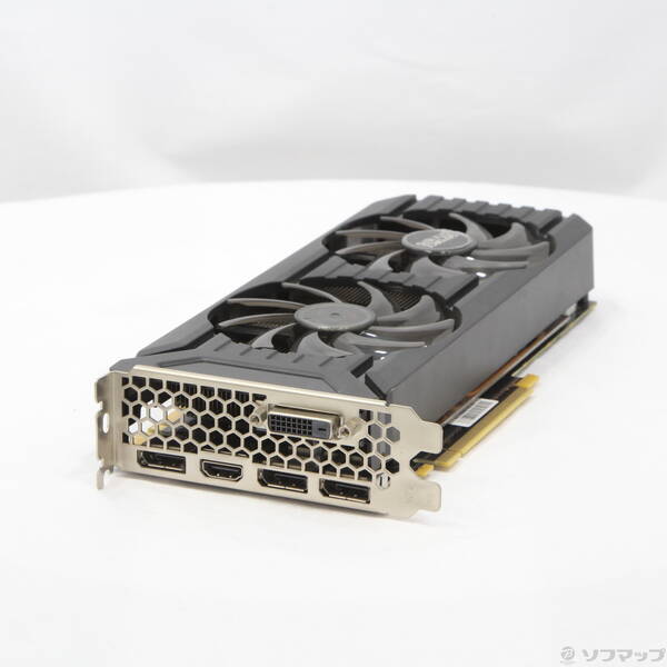 【中古】Palit GeForce GTX 1070 Dual NE51070015P2-1043D 【262-ud】